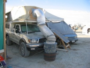 Surviving in the desert is difficult due to the heat and lack of water usually available but if you do find water, how do you fix the heat problem? Learn the basics of how a swamp cooler works as well as a couple of examples on how you can build your own - Semi portable swamp cooler http://graywolfsurvival.com/2365/how-to-make-a-5-gallon-bucket-air-conditioner/