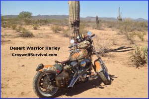 desert warrior harley motorcycle edc kit
