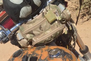 Desert warrior harley motorcycle waist pack