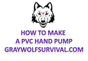 How to make a hand pump out of PVC