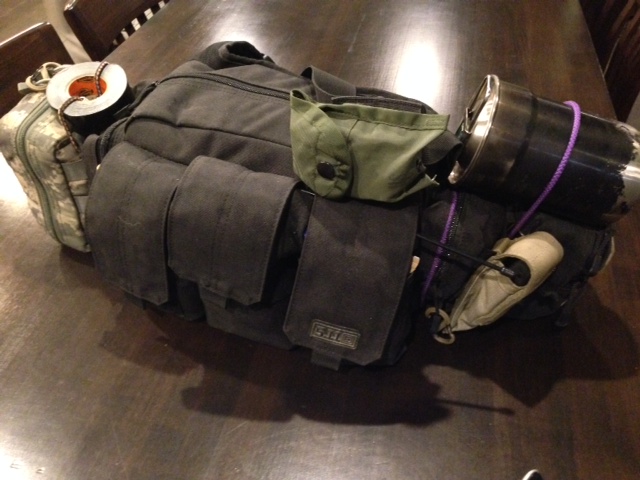 Graywolf's bug out bag contents (go bag)