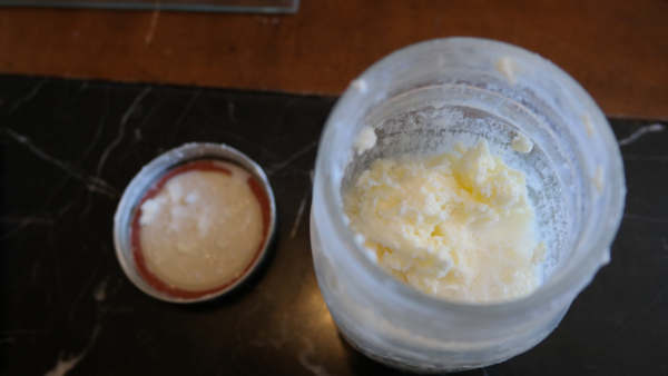 Butter and buttermilk