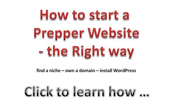 Learn how to find a profitable idea for a website, how to own a domain, and how to install WordPress so you can make your own website online - How to start a prepper website - the right way http://graywolfsurvival.com/3628/financial-prepping-how-to-start-a-prepper-website-choosing-a-niche/