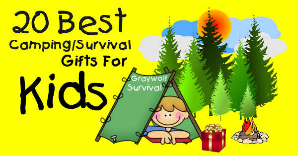 20 best camping survival gift ideas for kids