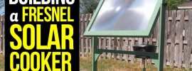 fresnel solar cooker