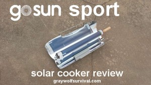 gosun sport solar cooker review