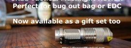 Cree tactical flashlight review. Perfect for Bug out bags, EDC or just awesome gifts. http://bit.ly/1zFdYID