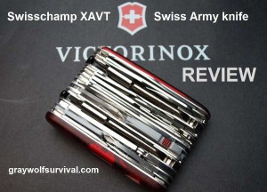 Victorinox Swisschamp XAVT swiss army knife review