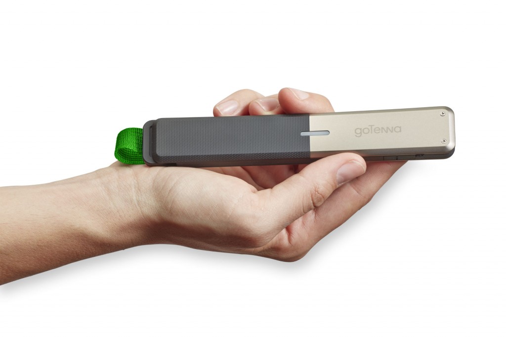 Send secure messages even without cell service with goTenna