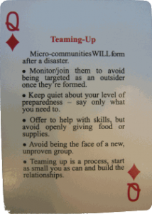 The best survival and prepper games: urban survival playing card